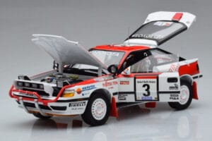 Toyota Celica GT-Four ST165 #3 B. Waldegard / F. Gallagher Winner Safari Rally 1990 Kyosho 1:18 08961A Metalli — kuva 2 / 12
