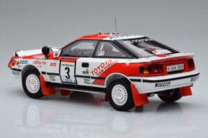 Toyota Celica GT-Four ST165 #3 B. Waldegard / F. Gallagher Winner Safari Rally 1990 Kyosho 1:18 08961A Metalli — kuva 6 / 12