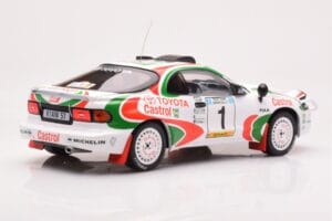 Toyota Celica Turbo 4WD ST185 #1 J. Kankkunen / J. Piironen Safari Rally 1993 IXO 1:18 18RMC150A Metalli — kuva 2 / 6