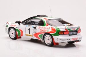 Toyota Celica Turbo 4WD ST185 #1 J. Kankkunen / J. Piironen Safari Rally 1993 IXO 1:18 18RMC150A Metalli — kuva 5 / 6