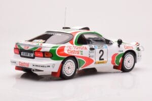 Toyota Celica Turbo 4WD ST185 #2 M. Alén / I. Kivimäki Safari Rally 1993 IXO 1:18 18RMC150B Metalli — kuva 2 / 6