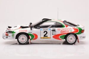 Toyota Celica Turbo 4WD ST185 #2 M. Alén / I. Kivimäki Safari Rally 1993 IXO 1:18 18RMC150B Metalli — kuva 3 / 6