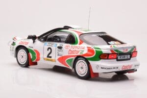 Toyota Celica Turbo 4WD ST185 #2 M. Alén / I. Kivimäki Safari Rally 1993 IXO 1:18 18RMC150B Metalli — kuva 5 / 6