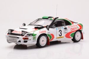Toyota Celica Turbo 4WD ST185 #3 I. Duncan / R. Virtanen Safari Rally 1994 IXO 1:18 18RMC150C