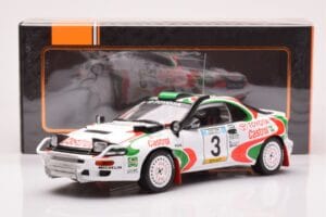 Toyota Celica Turbo 4WD ST185 #3 I. Duncan / R. Virtanen Safari Rally 1994 IXO 1:18 18RMC150C Metalli — kuva 6 / 6