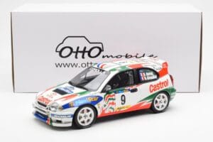 Toyota Corolla WRC #9 D. Auriol / D. Giraudet Rally Catalunya 1998 Otto 1:18 OT1102 Hartsi — kuva 6 / 6