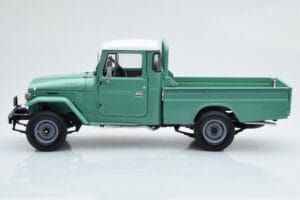 Toyota Land Cruiser 40 4x4 Pickup Vihreä Kyosho 1:18 08958FG Metalli — kuva 5 / 8