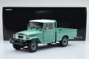 Toyota Land Cruiser 40 4x4 Pickup Vihreä Kyosho 1:18 08958FG Metalli — kuva 8 / 8