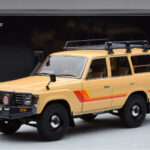 Toyota Land Cruiser 60 Beige Valinnaisilla Osilla Kyosho 1:18 - image 12 of 12