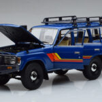 Toyota Land Cruiser 60 Sininen Valinnaisilla Osilla Kyosho 1:18 - image 2 of 11