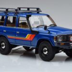 Toyota Land Cruiser 60 Sininen Valinnaisilla Osilla Kyosho 1:18 - image 5 of 11
