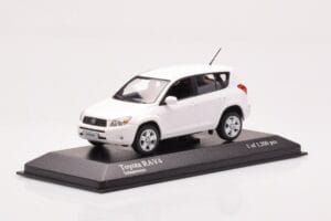 Toyota RAV4 XA30 Valkoinen Minichamps 1:43 400166571 Metalli — kuva 2 / 4