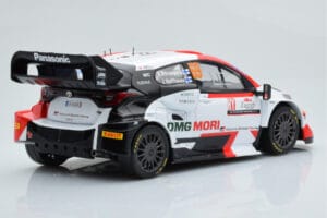 Toyota GR Yaris Rally1 #69 K. Rovanpera / J. Halttunen Rally Croatia 2022 IXO 1:18 18RMC151A Metalli — kuva 2 / 6