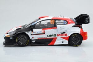 Toyota GR Yaris Rally1 #69 K. Rovanpera / J. Halttunen Rally Croatia 2022 IXO 1:18 18RMC151A Metalli — kuva 3 / 6