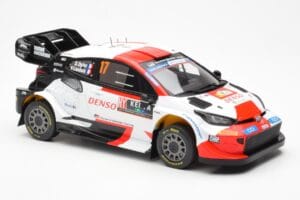 Toyota GR Yaris Rally1 #17 S. Ogier / V. Landais Safari Rally Kenya 2023 IXO 1:18 18RMC173A Metalli — kuva 4 / 6