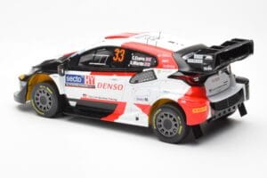 Toyota GR Yaris Rally1 #33 E. Evans / S. Martin Rally Finland 2023 IXO 1:18 18RMC174A Metalli — kuva 5 / 6