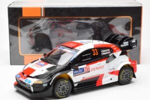 Toyota GR Yaris Rally1 #33 E. Evans / S. Martin Rally Finland 2023 IXO 1:18 18RMC174A Metalli — kuva 6 / 6