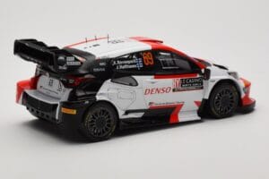 Toyota GR Yaris Rally1 #69 K. Rovanpera / J. Halttunen Rally Monte Carlo World Champion 2023 IXO 1:18 18RMC152B Metalli — kuva 2 / 6