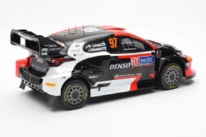 Toyota GR Yaris Rally1 #97 J-M. Latvala / J. Hanninen Rally Finland 2023 IXO 1:18 18RMC174B Metalli — kuva 2 / 6