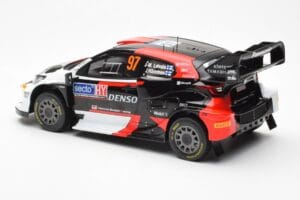 Toyota GR Yaris Rally1 #97 J-M. Latvala / J. Hanninen Rally Finland 2023 IXO 1:18 18RMC174B Metalli — kuva 5 / 6