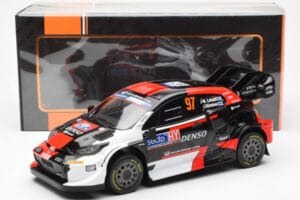 Toyota GR Yaris Rally1 #97 J-M. Latvala / J. Hanninen Rally Finland 2023 IXO 1:18 18RMC174B Metalli — kuva 6 / 6