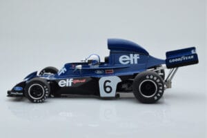 Tyrrell 006 Ford #6 F. Cevert Belgium GP 1973 MCG 1:18 MCG18601F Metalli — kuva 3 / 6