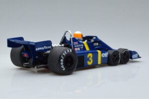 Tyrrell P34 Elf #3 J. Scheckter Winner Sweden GP 1976 MCG 1:18 MCG18614F Metalli — kuva 2 / 6