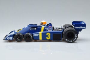 Tyrrell P34 Elf #3 J. Scheckter Winner Sweden GP 1976 MCG 1:18 MCG18614F Metalli — kuva 3 / 6