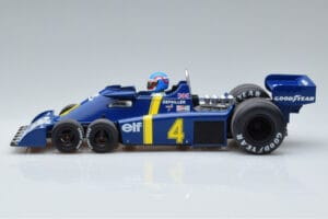 Tyrrell P34 Elf #4 P. Depailler Sweden GP 1976 MCG 1:18 MCG18615F Metalli — kuva 3 / 6
