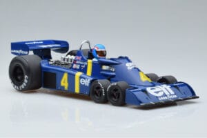 Tyrrell P34 Elf #4 P. Depailler Sweden GP 1976 MCG 1:18 MCG18615F Metalli — kuva 4 / 6