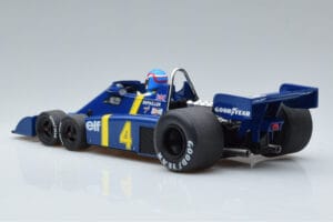 Tyrrell P34 Elf #4 P. Depailler Sweden GP 1976 MCG 1:18 MCG18615F Metalli — kuva 5 / 6