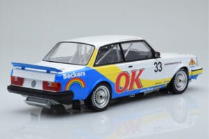 Volvo 240 Turbo Beckers #33 Andersson / Petersson / Linder ETCC Zolder 1985 IXO 1:18 18RMC105B Metalli — kuva 2 / 6