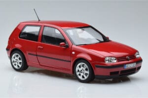 Volkswagen Golf Mk4 Punainen Norev 1:18 188573 Metalli — kuva 5 / 7