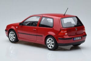 Volkswagen Golf Mk4 Punainen Norev 1:18 188573 Metalli — kuva 6 / 7