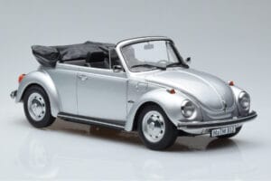 Volkswagen Beetle 1303 Avoauto Hopea Norev 1:18 188530 Metalli — kuva 4 / 6