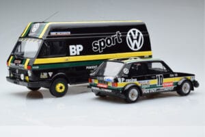 Volkswagen LT35 + Golf 1 GTI Group 2 Black Otto 1:18 OT353 Hartsi — kuva 2 / 6