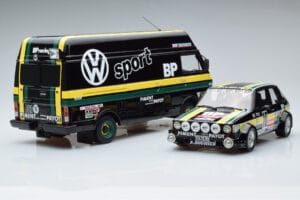 Volkswagen LT35 + Golf 1 GTI Group 2 Black Otto 1:18 OT353 Hartsi — kuva 4 / 6