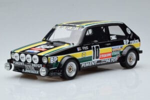 Volkswagen LT35 + Golf 1 GTI Group 2 Black Otto 1:18 OT353 Hartsi — kuva 5 / 6