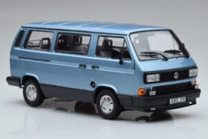 Volkswagen T3 Multivan Sininen Norev 1:18 188544 Metalli — kuva 4 / 6