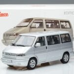 Volkswagen T4b Transporter Caravelle Minibus Schuco 1:18 450041500 Metalli - image 8 of 8