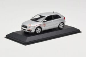 Audi A3 8P Hopea Prototyyppi Minichamps 1:43 5010503013 Metalli — kuva 2 / 4