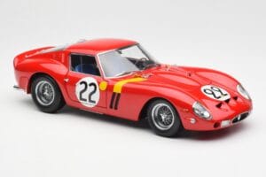 Ferrari 250 GTO #22 24 Hours of Le Mans 1962 Kyosho 1:18 08432B Metalli — kuva 6 / 8