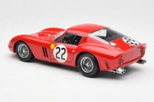 Ferrari 250 GTO #22 24 Hours of Le Mans 1962 Kyosho 1:18 08432B Metalli — kuva 7 / 8