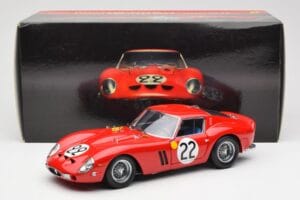 Ferrari 250 GTO #22 24 Hours of Le Mans 1962 Kyosho 1:18 08432B Metalli — kuva 8 / 8