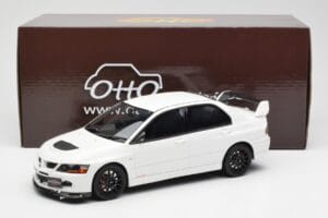 Mitsubishi Lancer Evo VIII MR FQ-400 Valkoinen Otto 1:18 OT777 Hartsi — kuva 6 / 6