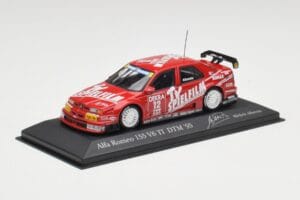 Alfa Romeo 155 V6 #12 M. Alboreto DTM 1995 Minichamps 1:43 430950312 Metalli — kuva 2 / 4