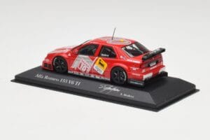 Alfa Romeo 155 V6 TI #10 Team Alfa Corse Modena DTM 1994 Minichamps 1:43 430940210 Metalli — kuva 3 / 4
