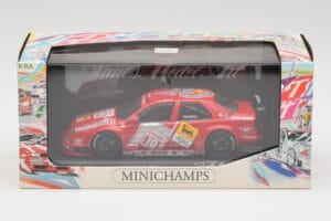 Alfa Romeo 155 V6 TI #10 Team Alfa Corse Modena DTM 1994 Minichamps 1:43 430940210 Metalli — kuva 4 / 4