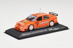 Alfa Romeo 155 V6 TI #19 Jagermeister M. Bartels DTM 1995 Minichamps 1:43 430950219 Metalli — kuva 2 / 4
