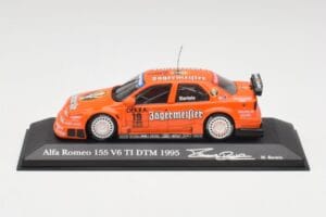 Alfa Romeo 155 V6 TI #19 Jagermeister M. Bartels DTM 1995 Minichamps 1:43 430950219 Metalli
